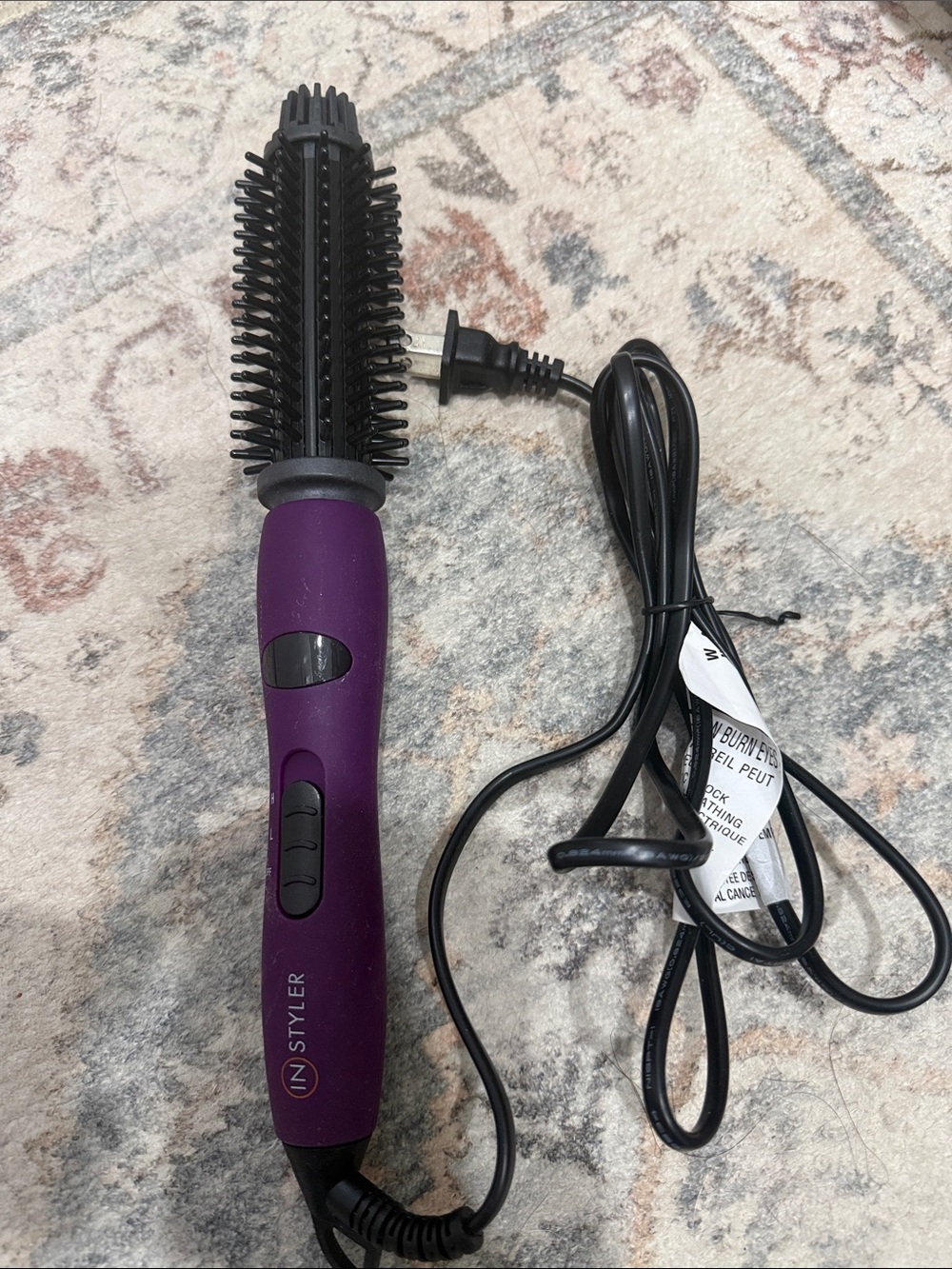 Instyler Hot Air Brush Styler - Purple
